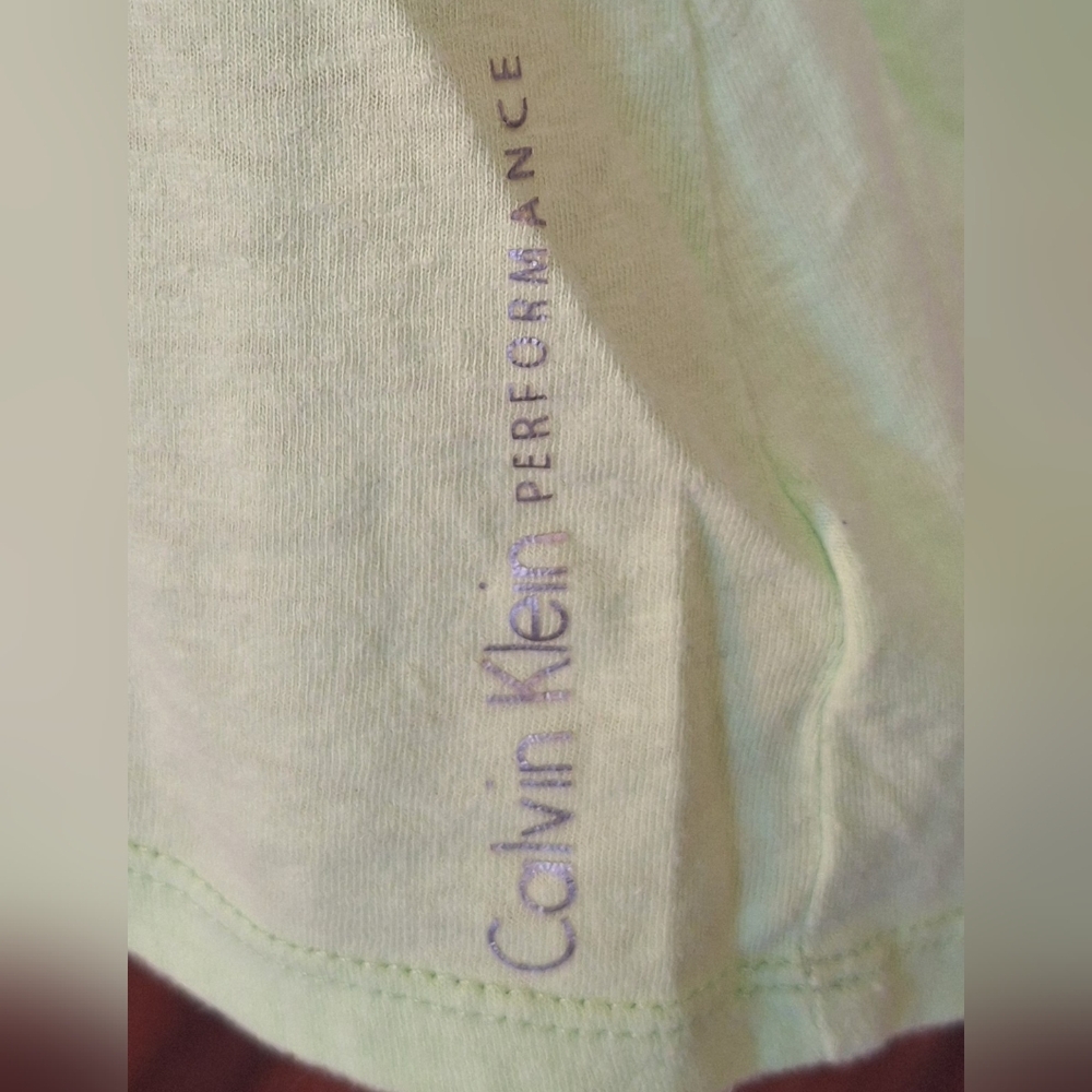 Calvin Klein Performance Hi Low Tank Top LG *D1 - Picture 4 of 6
